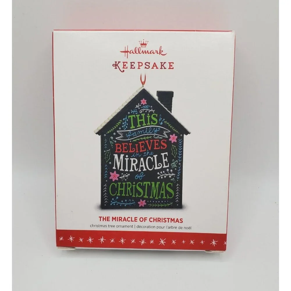 Hallmark The Miracle Of‎ Christmas 2016 Keepsake Ornament New in Box